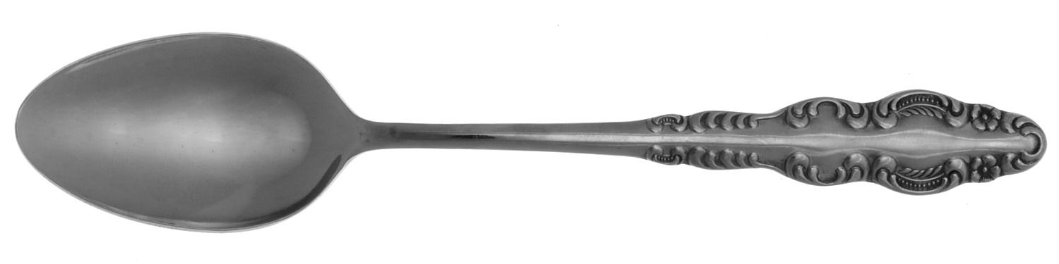 Royal Baroque (Stainless) Place/Oval Soup Spoon by Unknown Mfg Silver-1