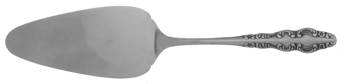 Royal Baroque (Stainless) All Stainless Pie Server by Unknown Mfg Silver-1