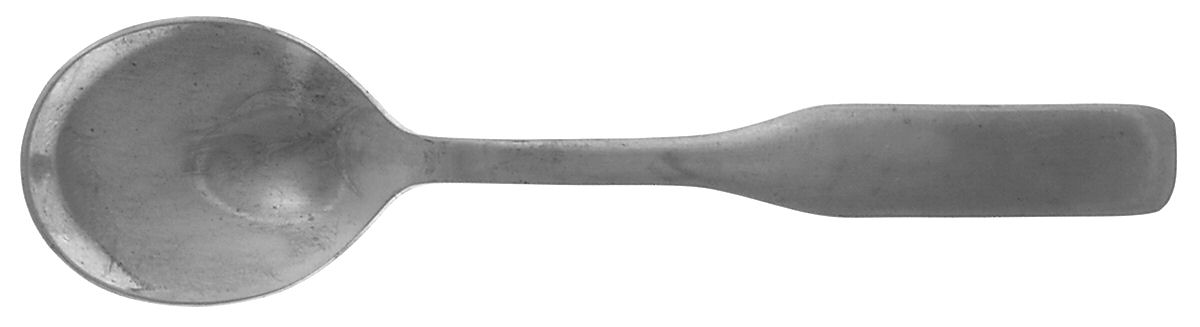 Sanitoy (Stainless) Straight Handle Baby Spoon by Unknown Mfg Silver-1