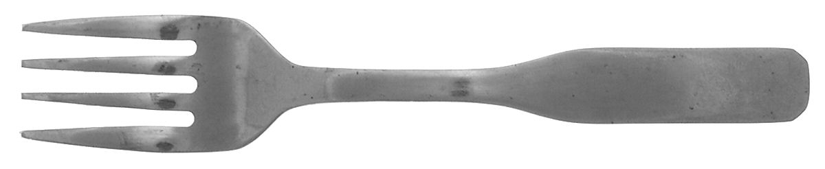 Sanitoy (Stainless) Baby Fork by Unknown Mfg Silver-1