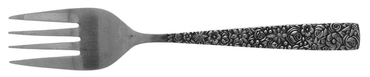 Southern Belle (Stainless) Individual Salad Fork by Unknown Mfg Silver-1