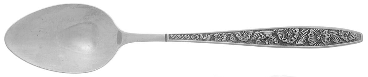Spring Bouquet (Stainless) Teaspoon by Unknown Mfg Silver-1