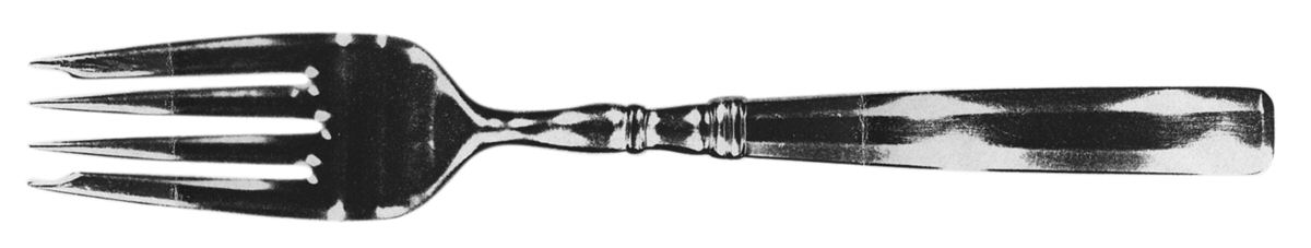 Subject Company (Stainless) Individual Salad Fork by Unknown Mfg Silver-1
