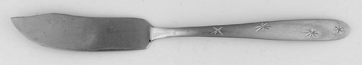 Supremacy (Stainless) Flat Handle Master Butter Knife by Unknown Mfg Silver-1