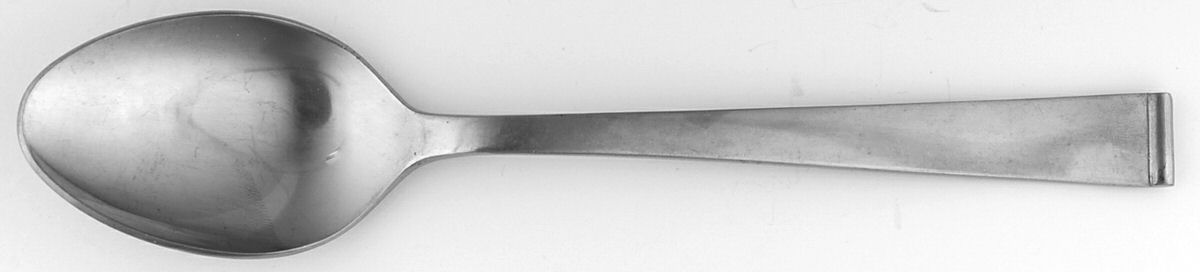 Tempo (Stainless) Tablespoon (Serving Spoon) by Unknown Mfg Silver-1