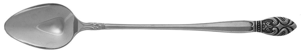 Tiara (Stainless) Iced Tea Spoon by Unknown Mfg Silver-1