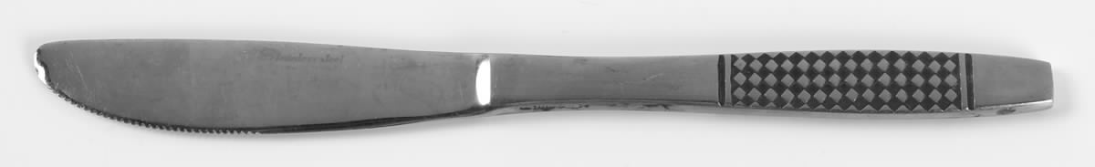 UNF116 (Stainless) Modern Solid Knife by Unknown Mfg Silver-1