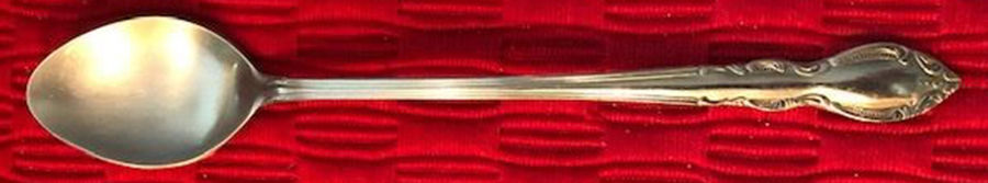 UNF122 (Stainless) Iced Tea Spoon by Unknown Mfg Silver-1