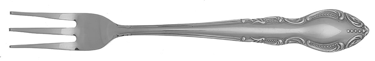 UNF122 (Stainless) Cocktail/Seafood Fork by Unknown Mfg Silver-1