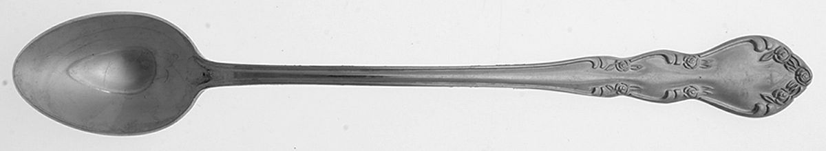 UNF124 (Stainless) Iced Tea Spoon by Unknown Mfg Silver-1