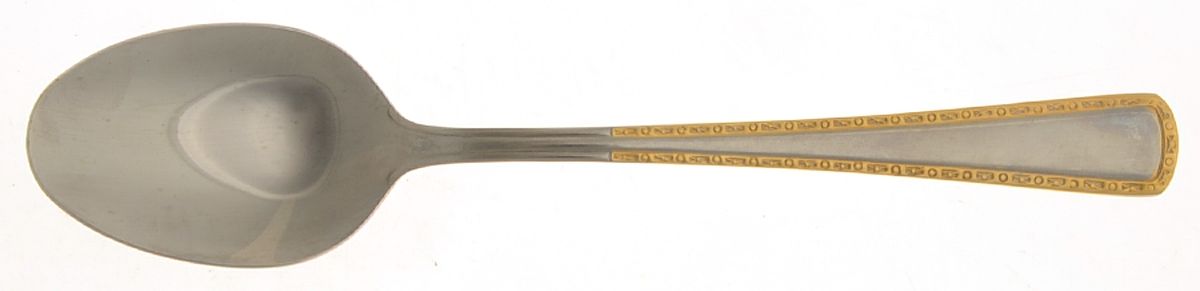 UNF143 (Stainless) Place/Oval Soup Spoon by Unknown Mfg Silver-1