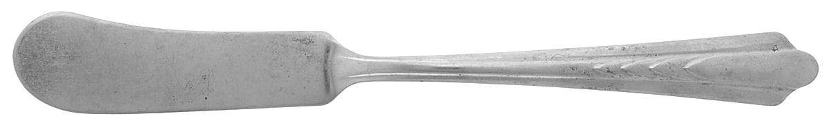 UNF148 (Stainless) Flat Handle Master Butter Knife by Unknown Mfg Silver-1