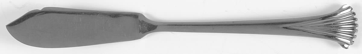 UNF181 (Stainless) Flat Handle Master Butter Knife by Unknown Mfg Silver-1