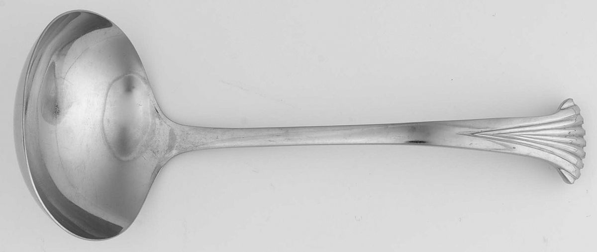UNF181 (Stainless) Solid Gravy Ladle by Unknown Mfg Silver-1