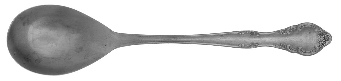 UNF190 (Stainless) Solid Salad Serving Spoon by Unknown Mfg Silver-1
