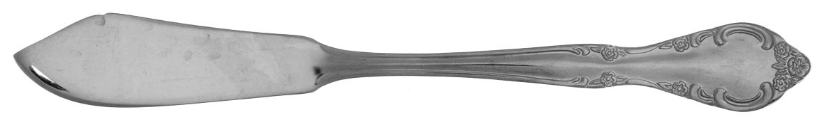UNF190 (Stainless) Flat Handle Master Butter Knife by Unknown Mfg Silver-1