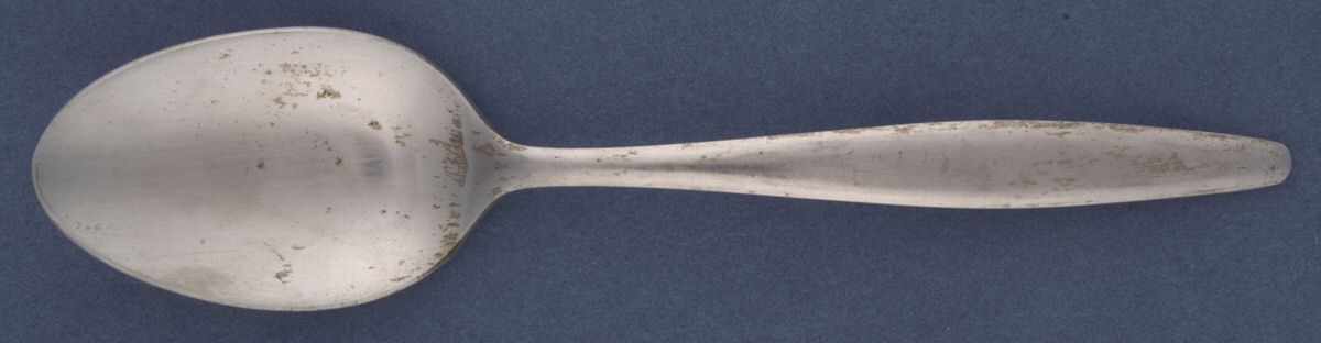 UNF194 (Stainless) Place/Oval Soup Spoon by Unknown Mfg Silver-1