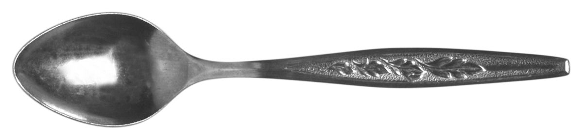 Leaves (Stainless) Teaspoon by Unknown Mfg Silver-1