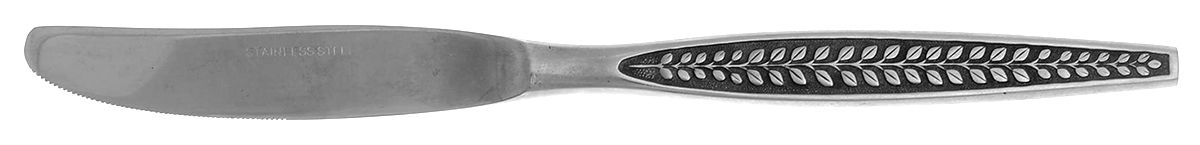 UNF217 (Stainless) Modern Solid Knife by Unknown Mfg Silver-1