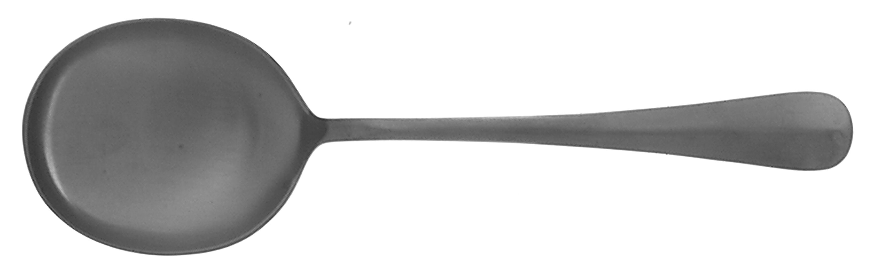 UNF221 (Stainless) Round Bowl Soup Spoon (Cream Soup) by Unknown Mfg Silver-1
