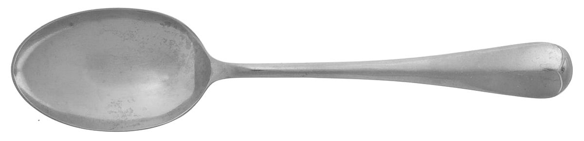UNF221 (Stainless) Place/Oval Soup Spoon by Unknown Mfg Silver-1