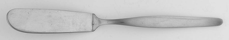 UNF272 (Stainless) Flat Handle Master Butter Knife by Unknown Mfg Silver-1