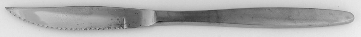 UNF290 (Stainless) Individual Solid Handle Steak Knife by Unknown Mfg Silver-1