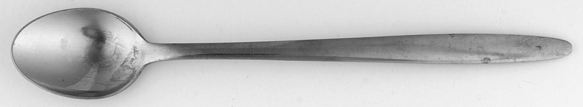 UNF290 (Stainless) Iced Tea Spoon by Unknown Mfg Silver-1