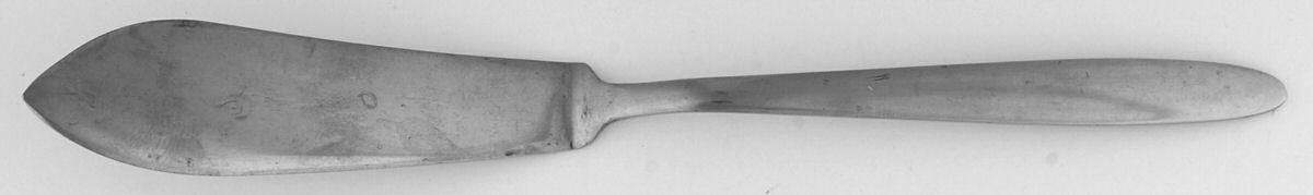 UNF290 (Stainless) Flat Handle Master Butter Knife by Unknown Mfg Silver-1