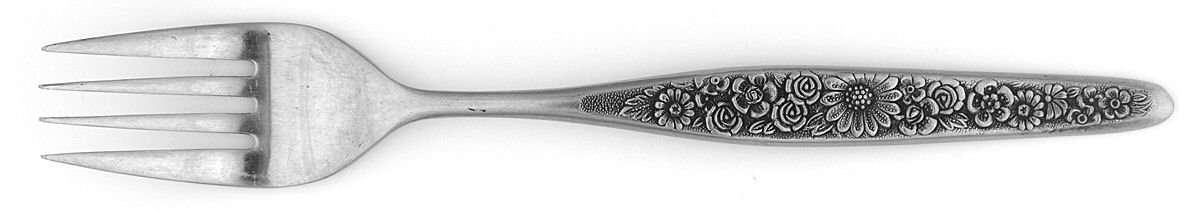 UNF293 (Stainless) Individual Salad Fork by Unknown Mfg Silver-1