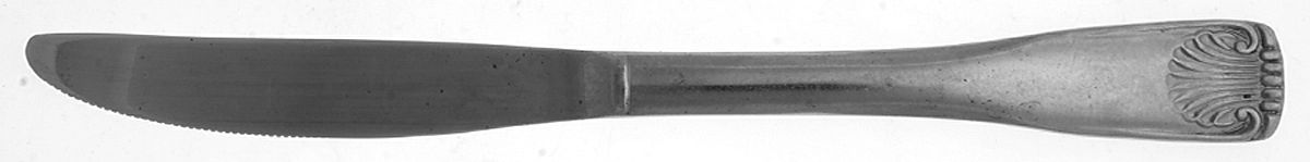 UNF3 (Stainless) Modern Solid Knife by Unknown Mfg Silver-1