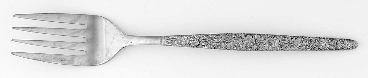 Rose Garden (Stainless) Individual Salad Fork by Unknown Mfg Silver-1
