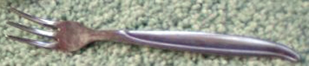 UNF31 (Stainless) Cocktail/Seafood Fork by Unknown Mfg Silver-1