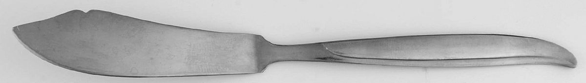UNF31 (Stainless) Flat Handle Master Butter Knife by Unknown Mfg Silver-1