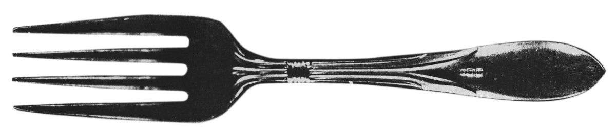 UNF316 (Stainless)` Individual Salad Fork by Unknown Mfg Silver-1