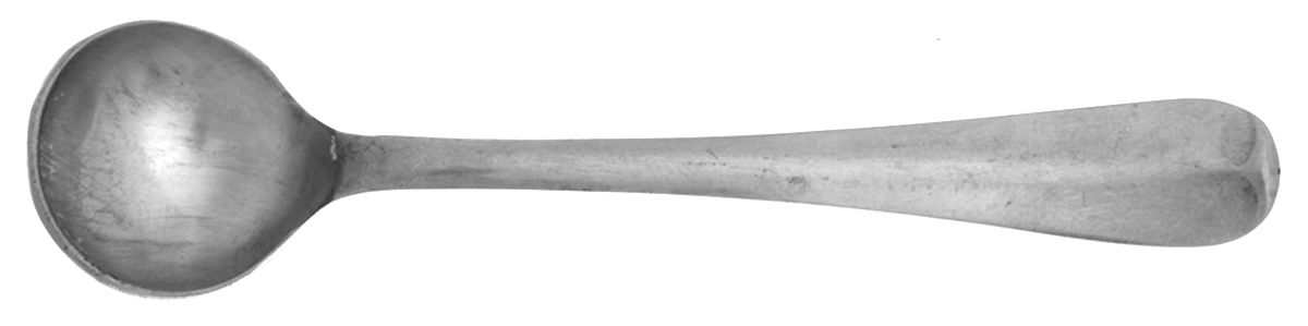 UNF318  (STAINLESS) Master Salt Spoon by Unknown Mfg Silver-1