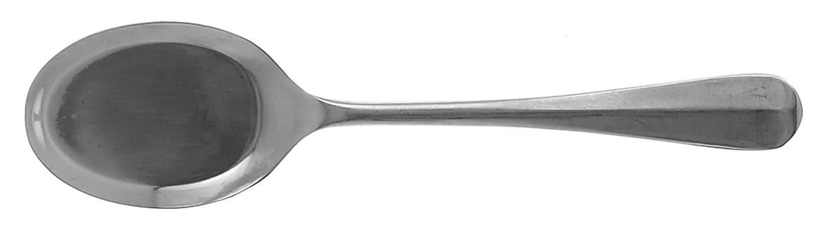 UNF318  (STAINLESS) Solid Bon Bon Spoon by Unknown Mfg Silver-1