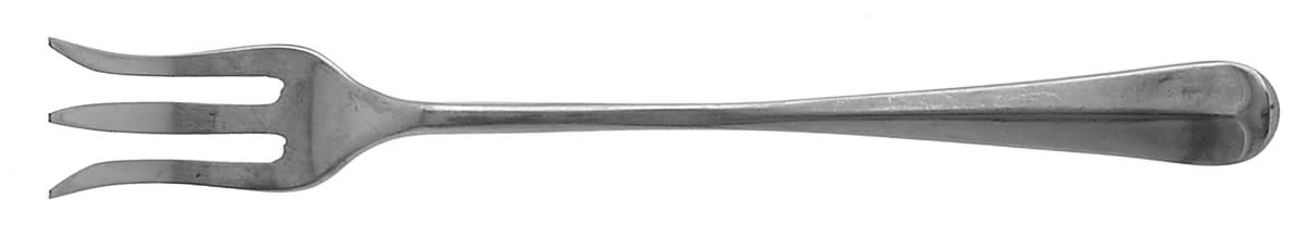 UNF318  (STAINLESS) Cocktail/Seafood Fork by Unknown Mfg Silver-1
