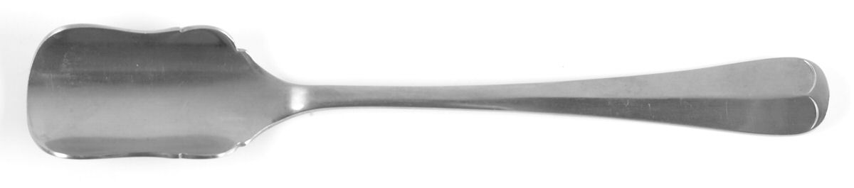 UNF318  (STAINLESS) Solid Cheese Scoop by Unknown Mfg Silver-1