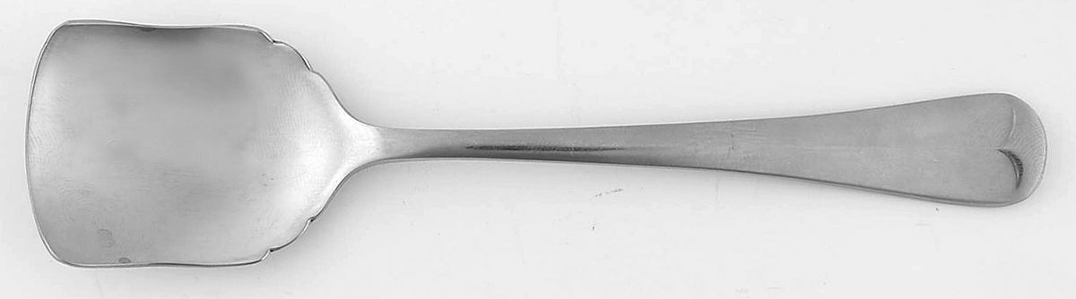 UNF318  (STAINLESS) Sugar Spoon by Unknown Mfg Silver-1