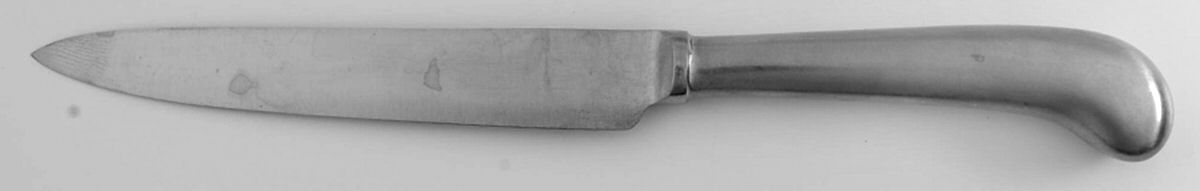 UNF318  (STAINLESS) Individual Solid Fruit Knife by Unknown Mfg Silver-1