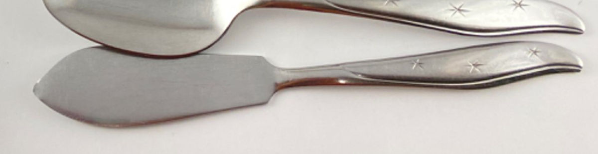 UTI53 (Stainless) Flat Handle Master Butter Knife by Utica-1