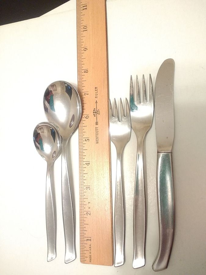 UNF330 (Stainless) Individual Salad Fork by Unknown Mfg Silver-1