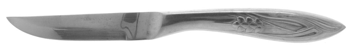 UNF359 (Stainless) Individual Steak Knife Hollow Handle by Unknown Mfg Silver-1
