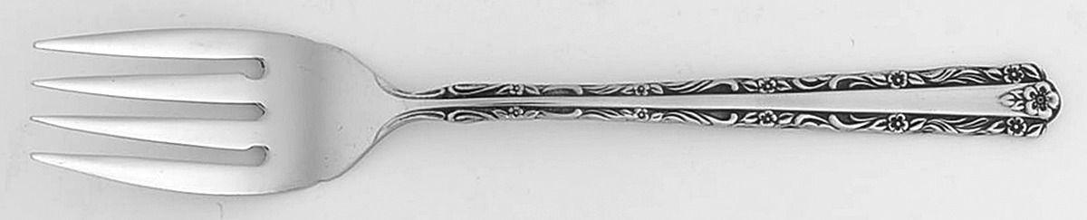 UNF363 (Stainless) Individual Salad Fork by Unknown Mfg Silver-1