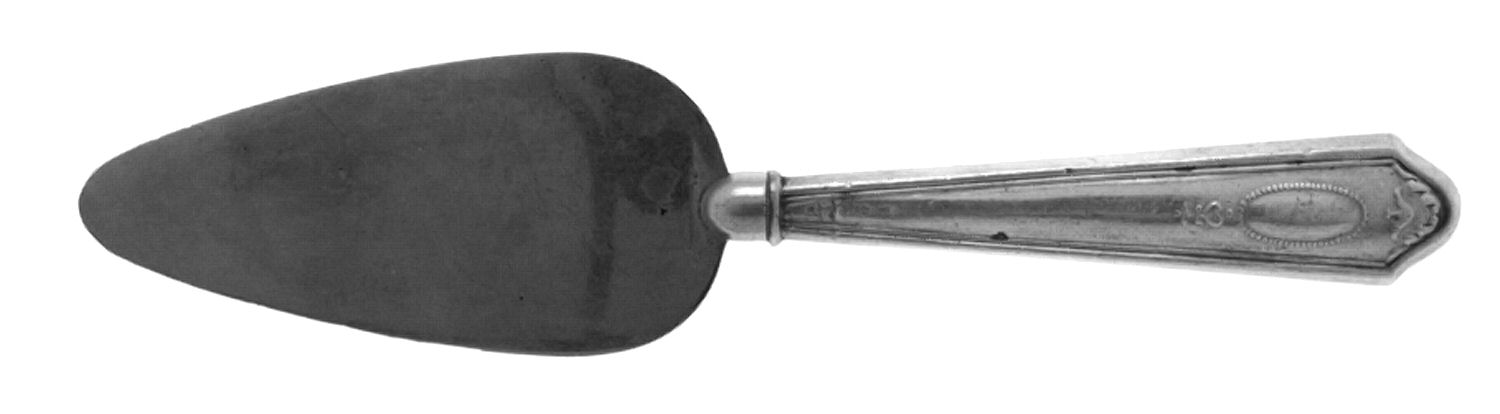 UNF887 (Sterling) Cheese Server with Stainless Blade by Unknown Mfg Silver-1