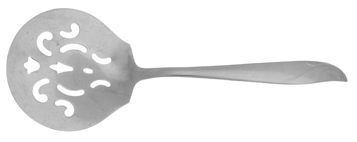 UNF372 (Stainless) Tomato Server, Solid Piece by Unknown Mfg Silver-1