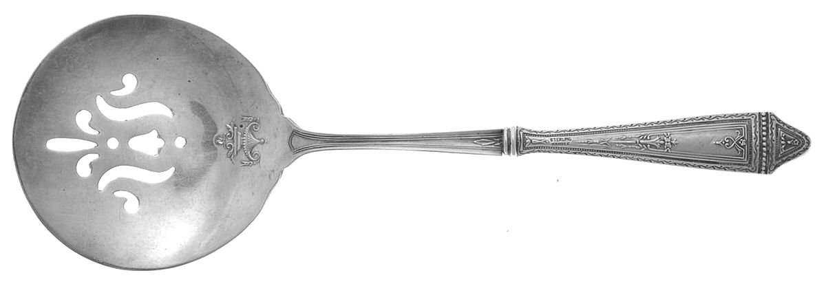 UNF380 (Sterling) Tomato Server with Silverplate Blade by Unknown Mfg Silver-1