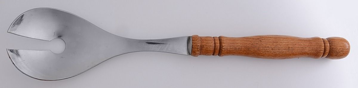 UNF382 (Stainless) Solid Salad Serving Spoon by Unknown Mfg Silver-1