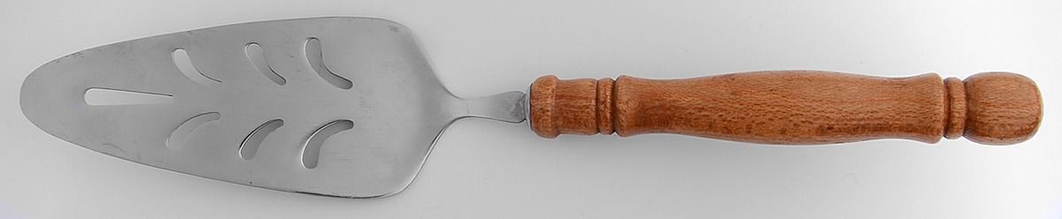 UNF382 (Stainless) Pie Server with Stainless Blade by Unknown Mfg Silver-1
